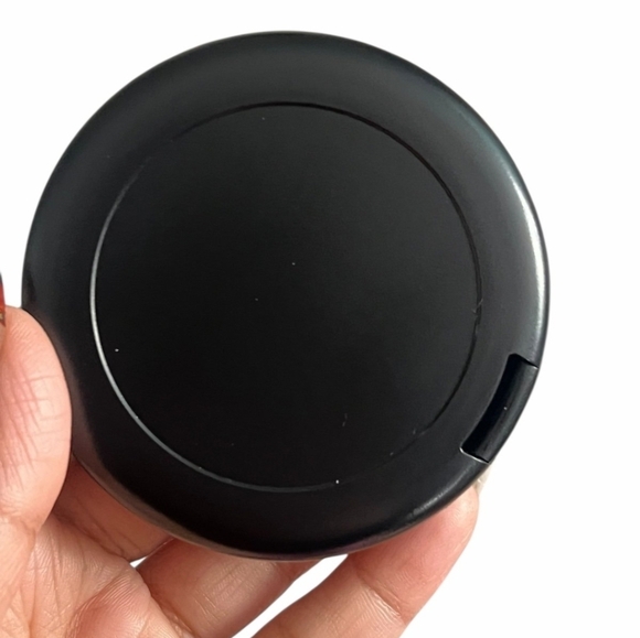 Dior Black Quilted CD Compact Case Gold Logo Round Cosmetic Case – OS - Picture 6 of 8